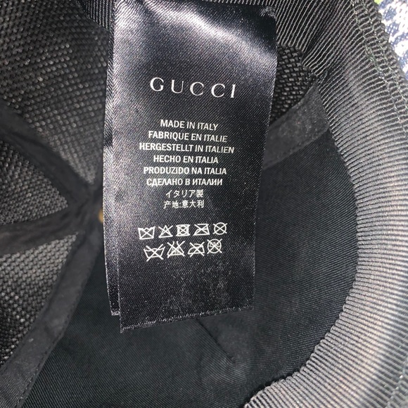 Gucci GG Bloom Canvas Baseball Hat Blue - Picture 6 of 8